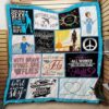 I Love Flying Flight Attendant Quilt Th731  Quilt